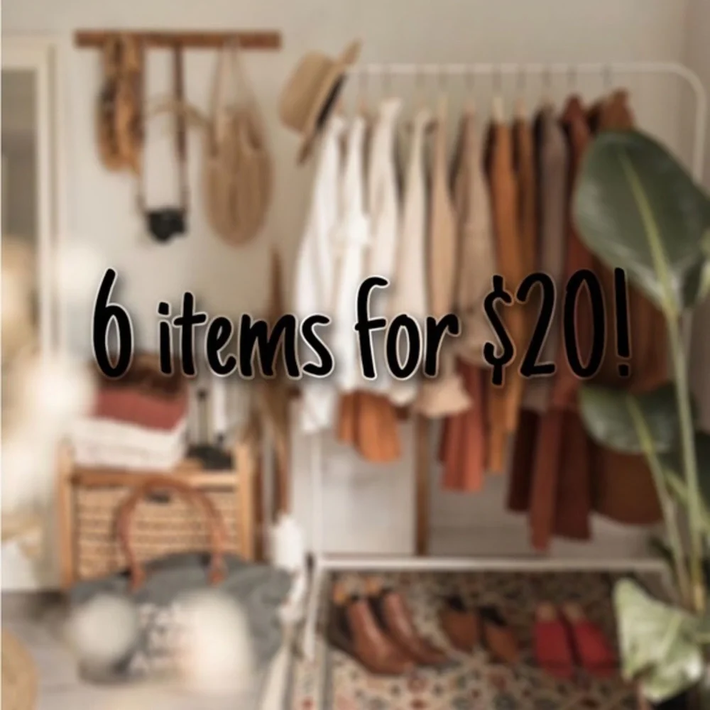 H&M, Calvin Klein, Ralph Lauren,etc🎊🎊🛍️ MISTERY BOX! 🛍️🎊🎊 6 items for $20! - Picture 1 of 1